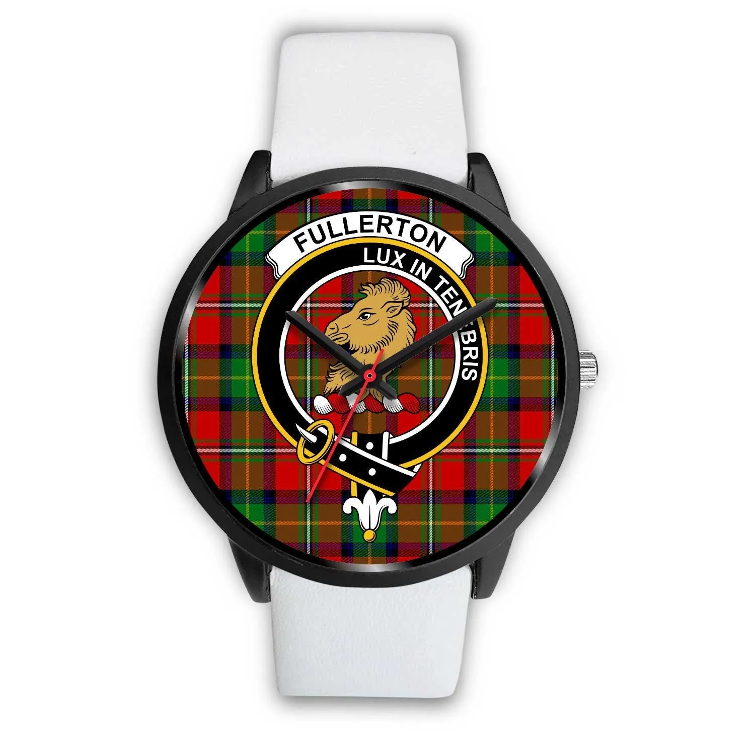 Fullerton Clan Badge Tartan Black Watch