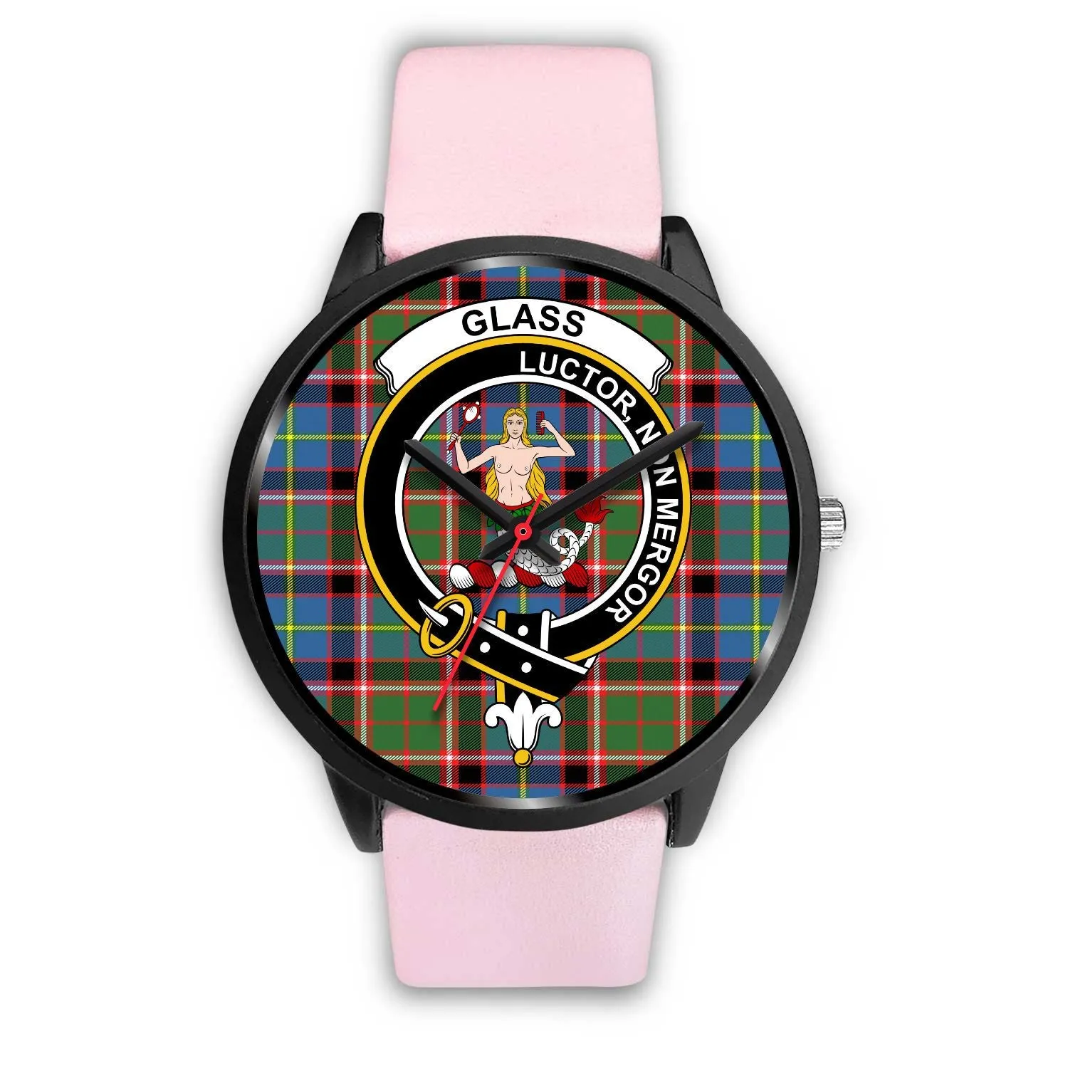 Glass Clan Badge Tartan Black Watch