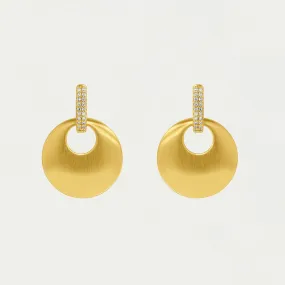 GOLD PETITE DROP EARRING