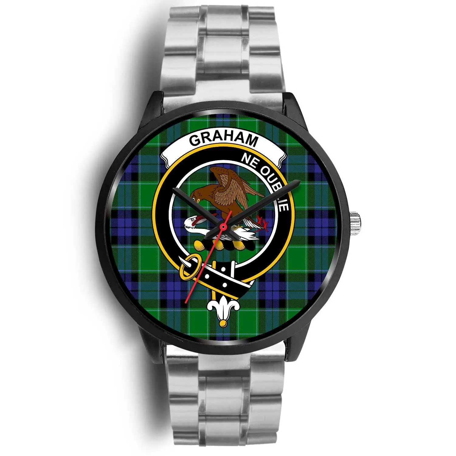 Graham of Menteith Modern Clan Badge Tartan Black Watch