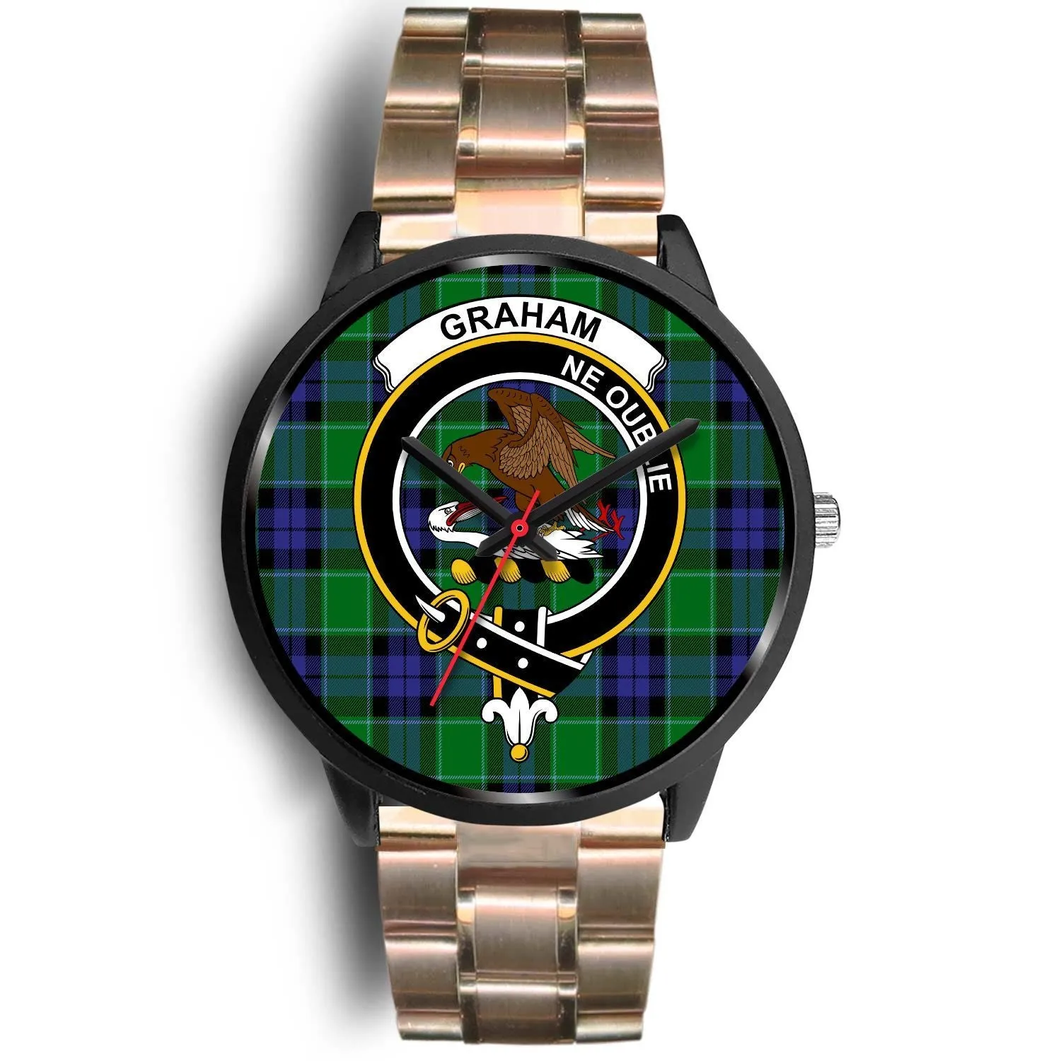 Graham of Menteith Modern Clan Badge Tartan Black Watch