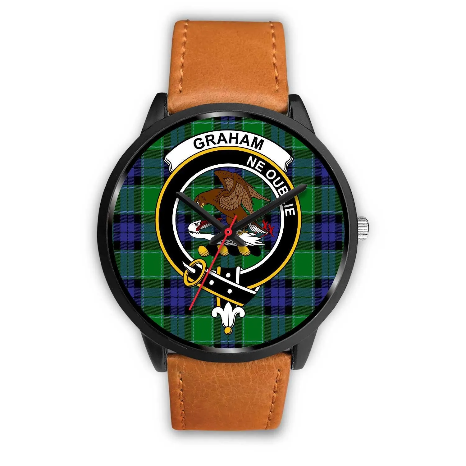 Graham of Menteith Modern Clan Badge Tartan Black Watch