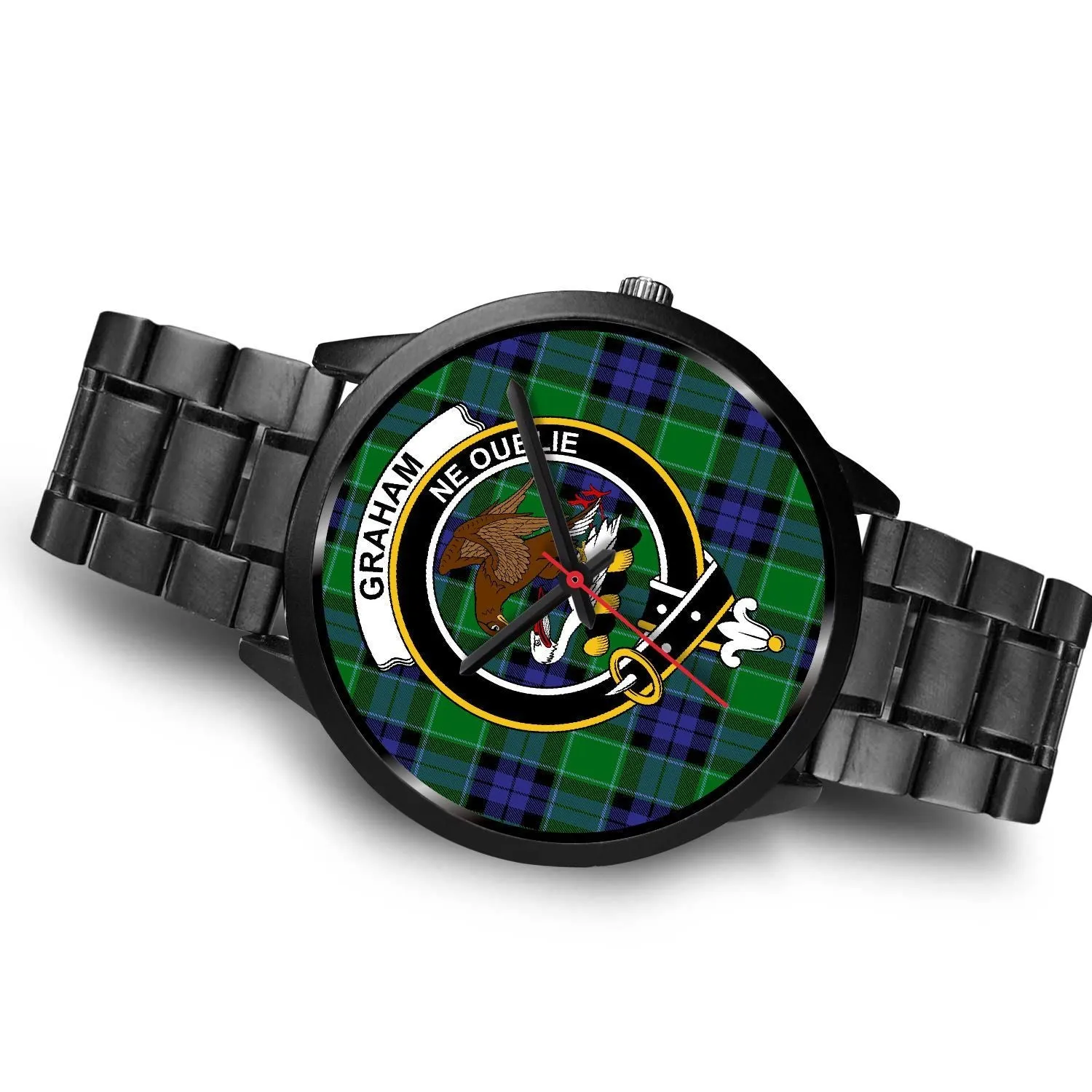 Graham of Menteith Modern Clan Badge Tartan Black Watch