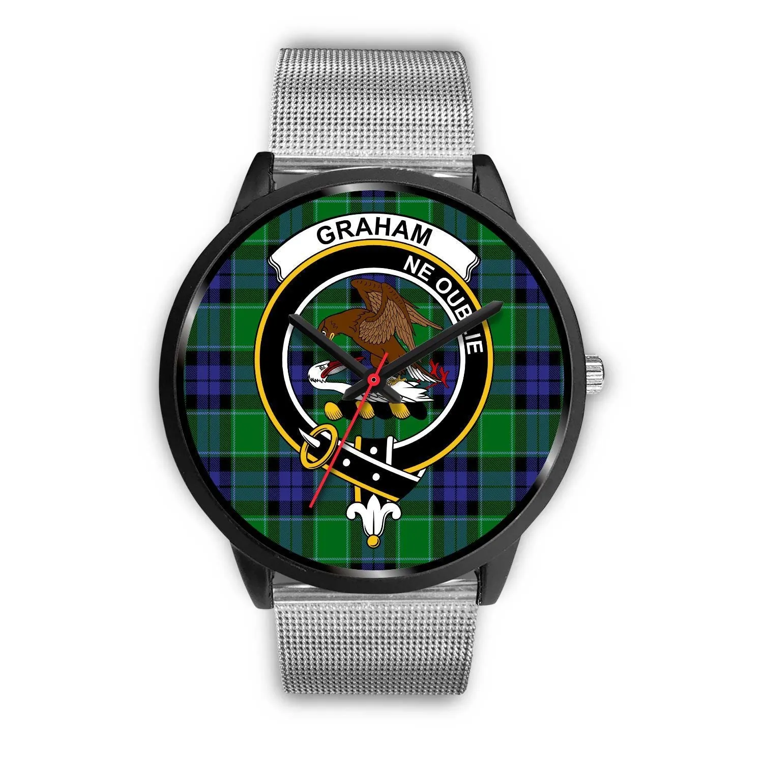 Graham of Menteith Modern Clan Badge Tartan Black Watch