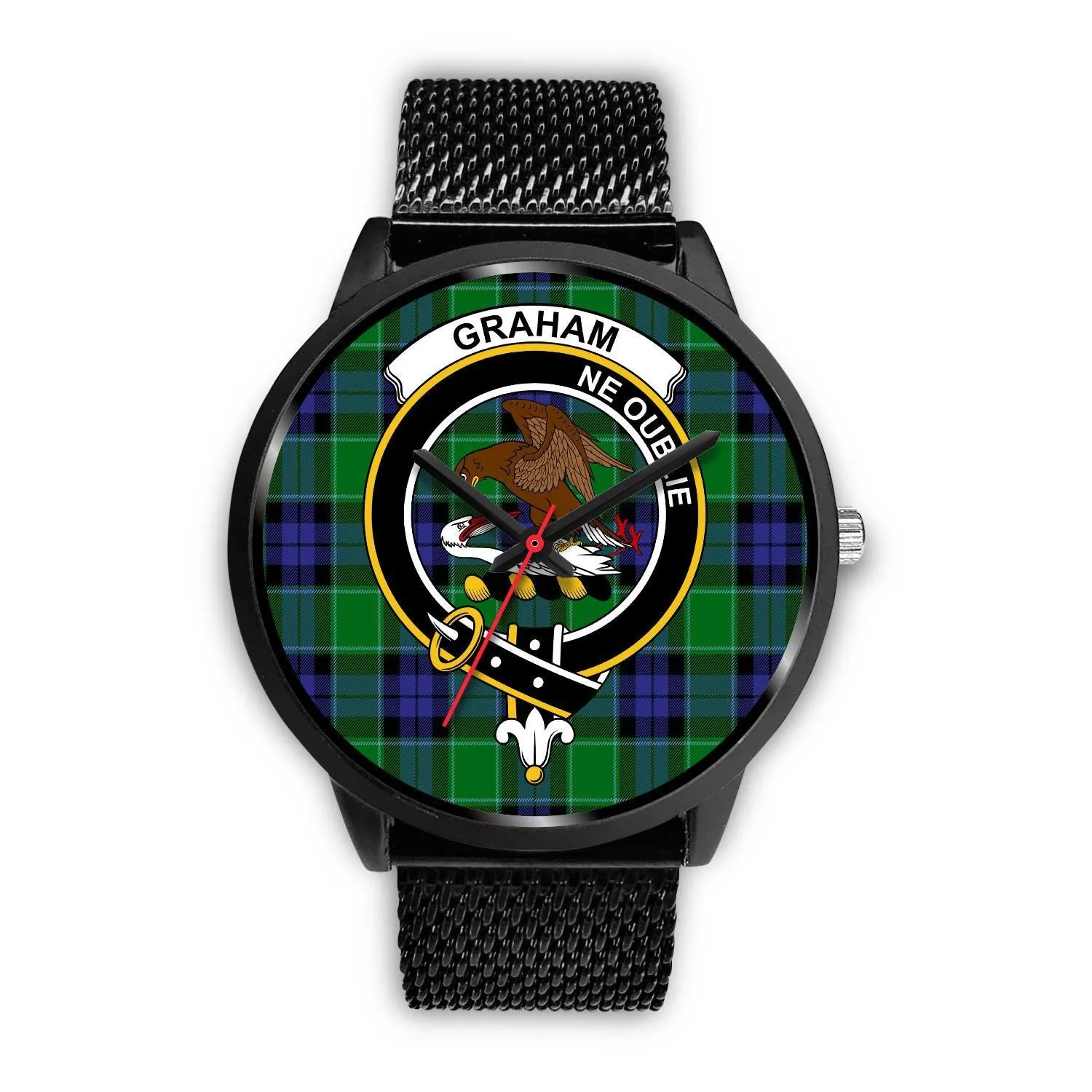 Graham of Menteith Modern Clan Badge Tartan Black Watch