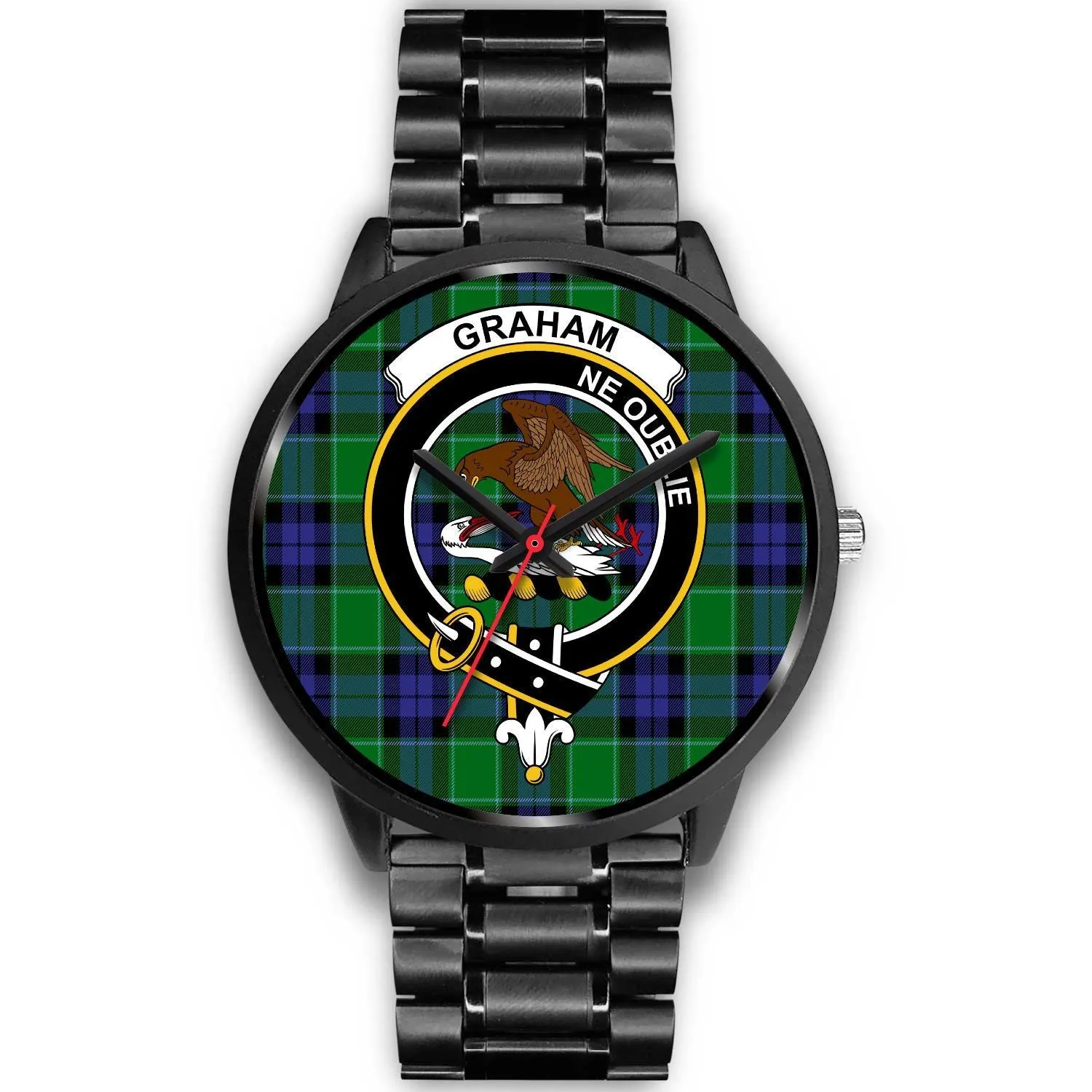 Graham of Menteith Modern Clan Badge Tartan Black Watch