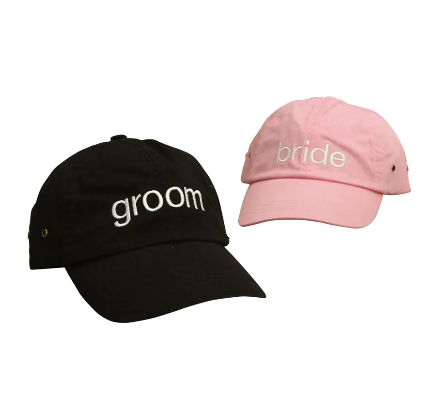 Groom Baseball Hat Black