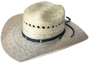 Headchange Mexican Palm 5" Wide Brim Cowboy Hat Western Crown