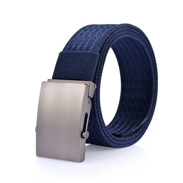 High Quality Canvas Alloy Buckle Nylon Straps Belts