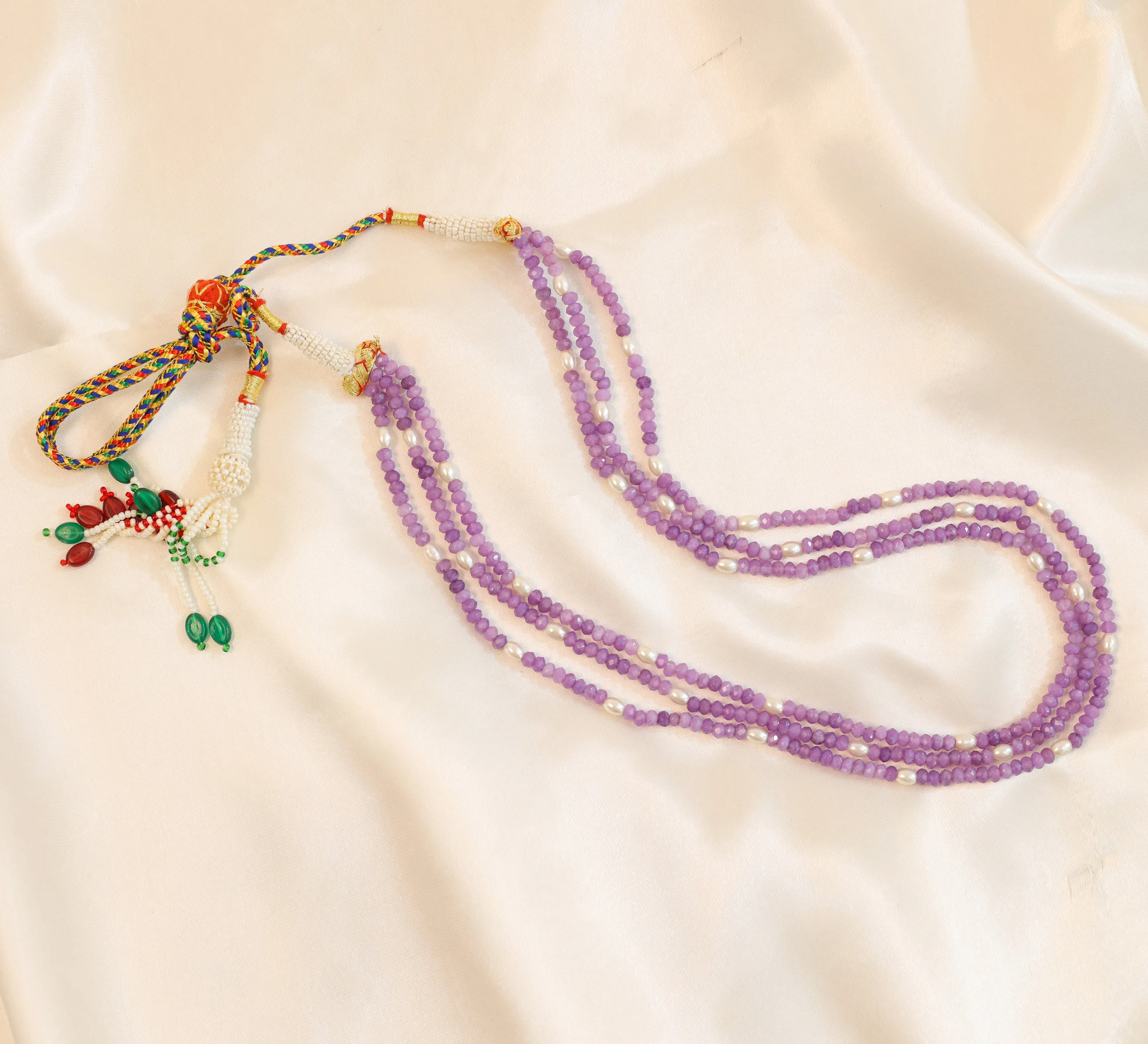 Jade Beads Mala Necklace