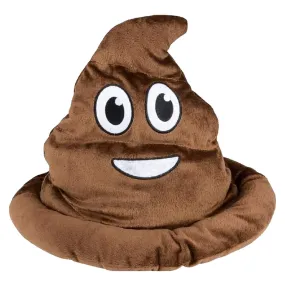 Kicko Poop Emoji Hat - 12 Inch Emoticon Poop Hat - Novelty Toys, Gag Toys and Practical