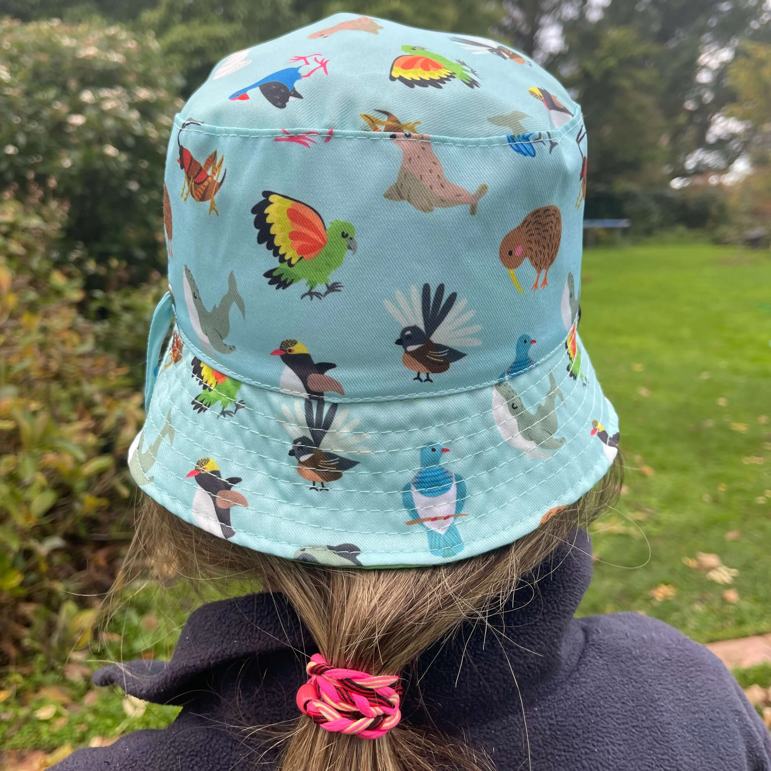 Kids Bucket Hat - NZ animals