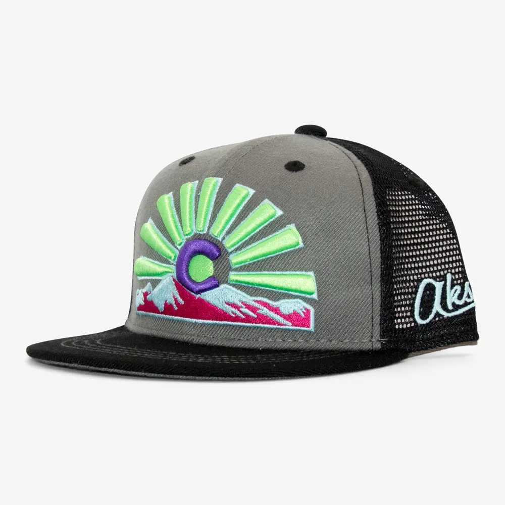 Kids Colorado Sunset Flatbill Snapback Hat