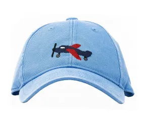 Kid's Needlepoint Hat - Airplane