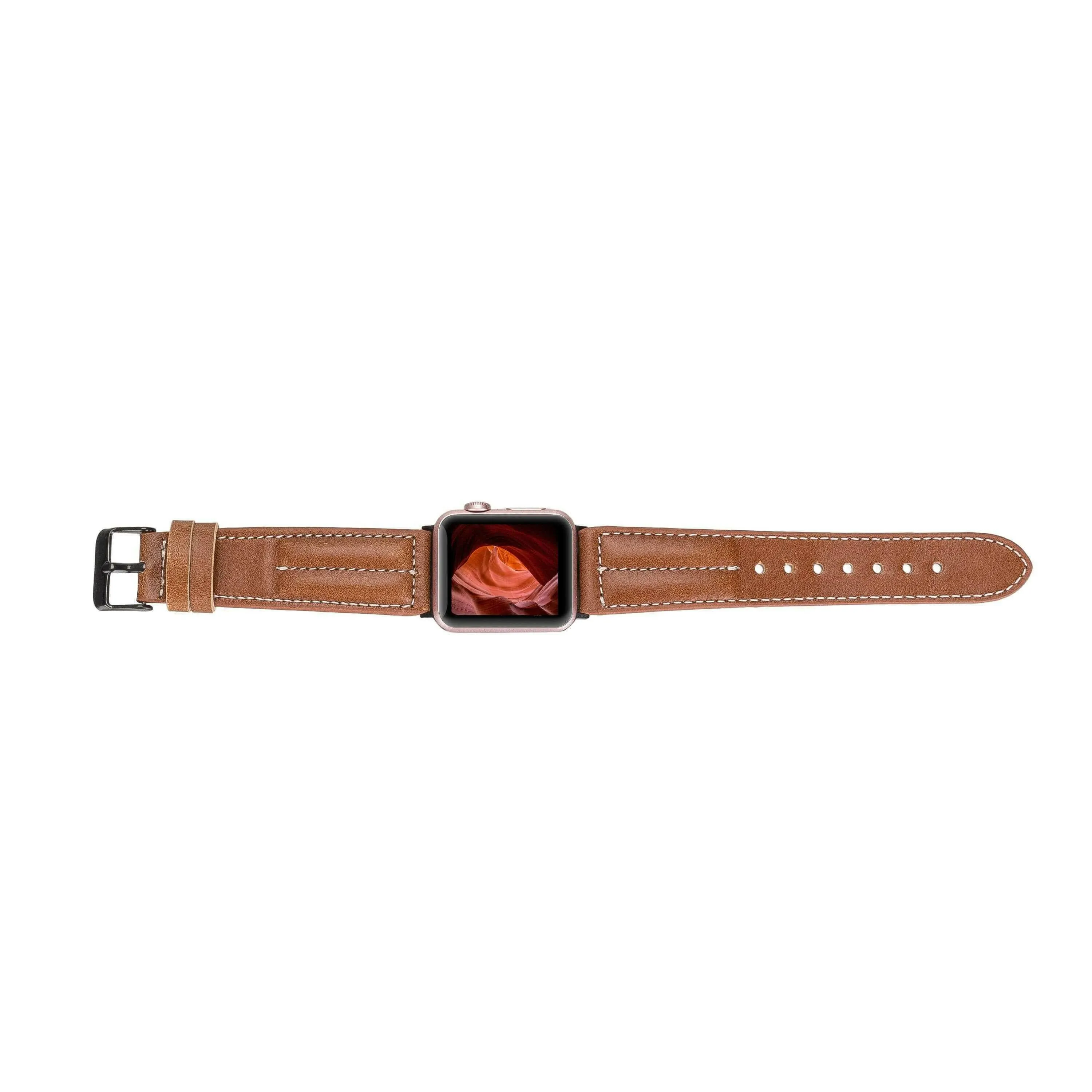 Lincoln Classic Apple Watch Leather Straps