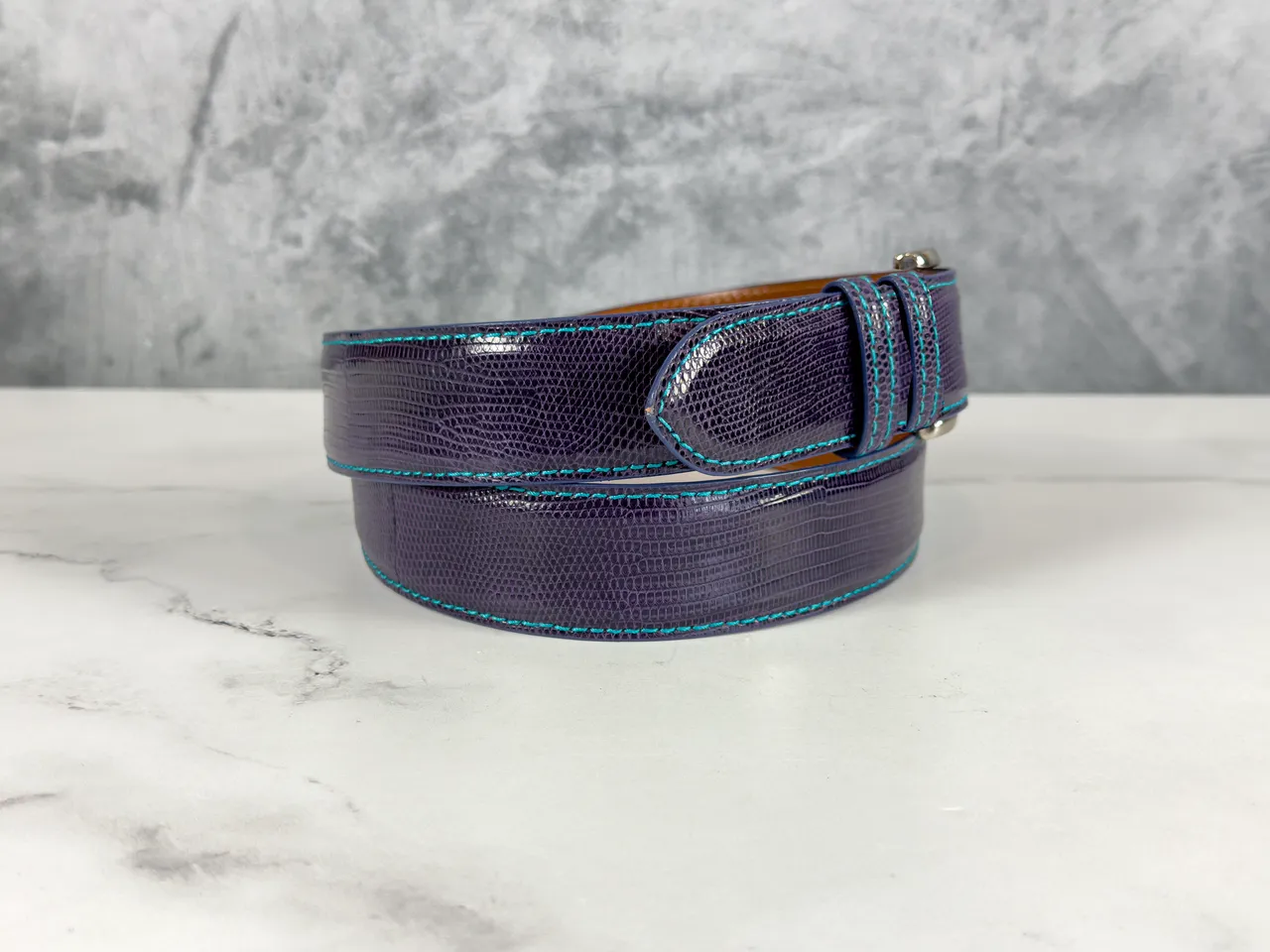 Lizard Belt: Purple