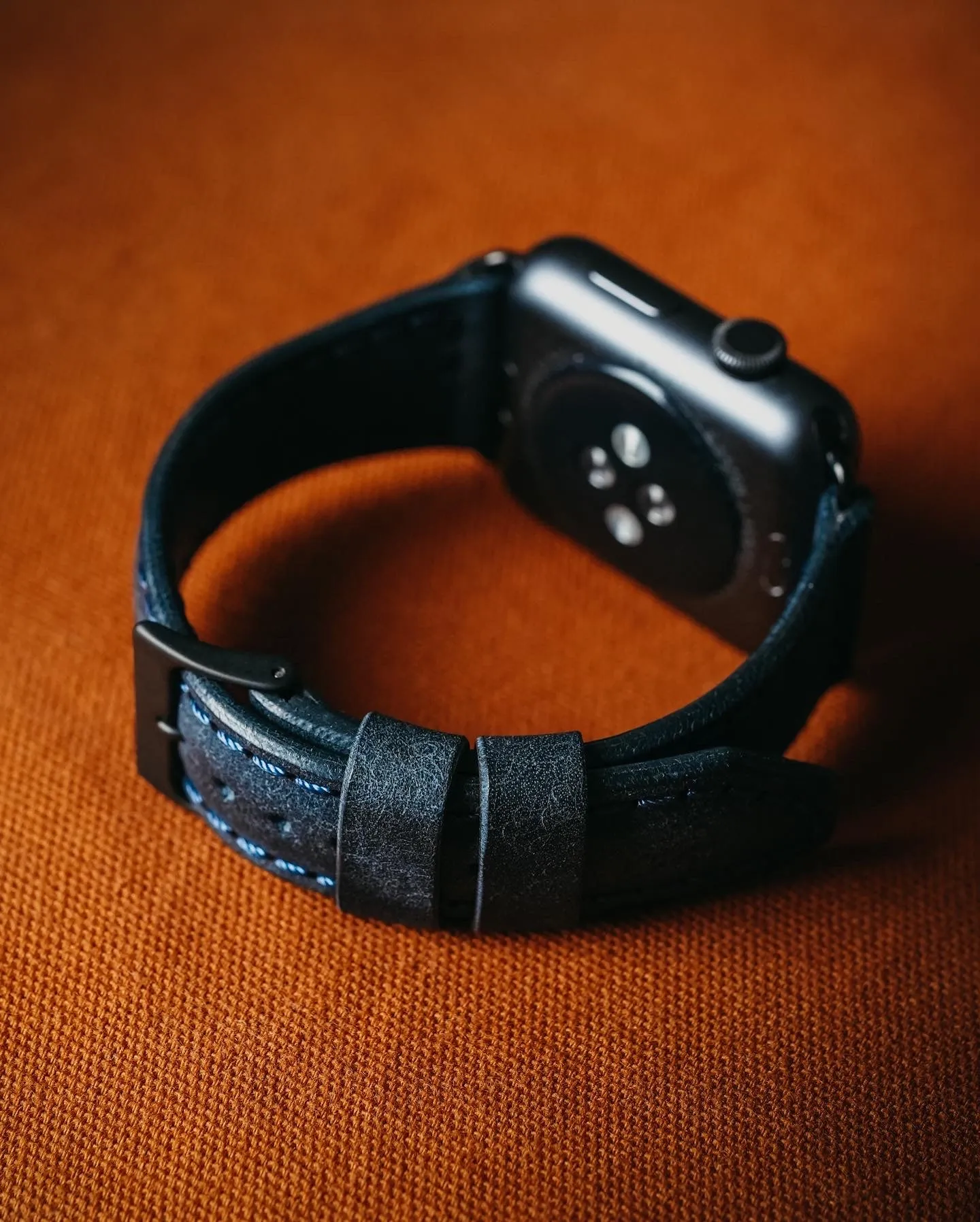 LKG APPLE WATCH STRAP - Navy Pueblo