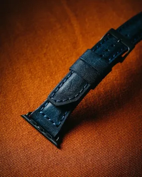 LKG APPLE WATCH STRAP - Navy Pueblo