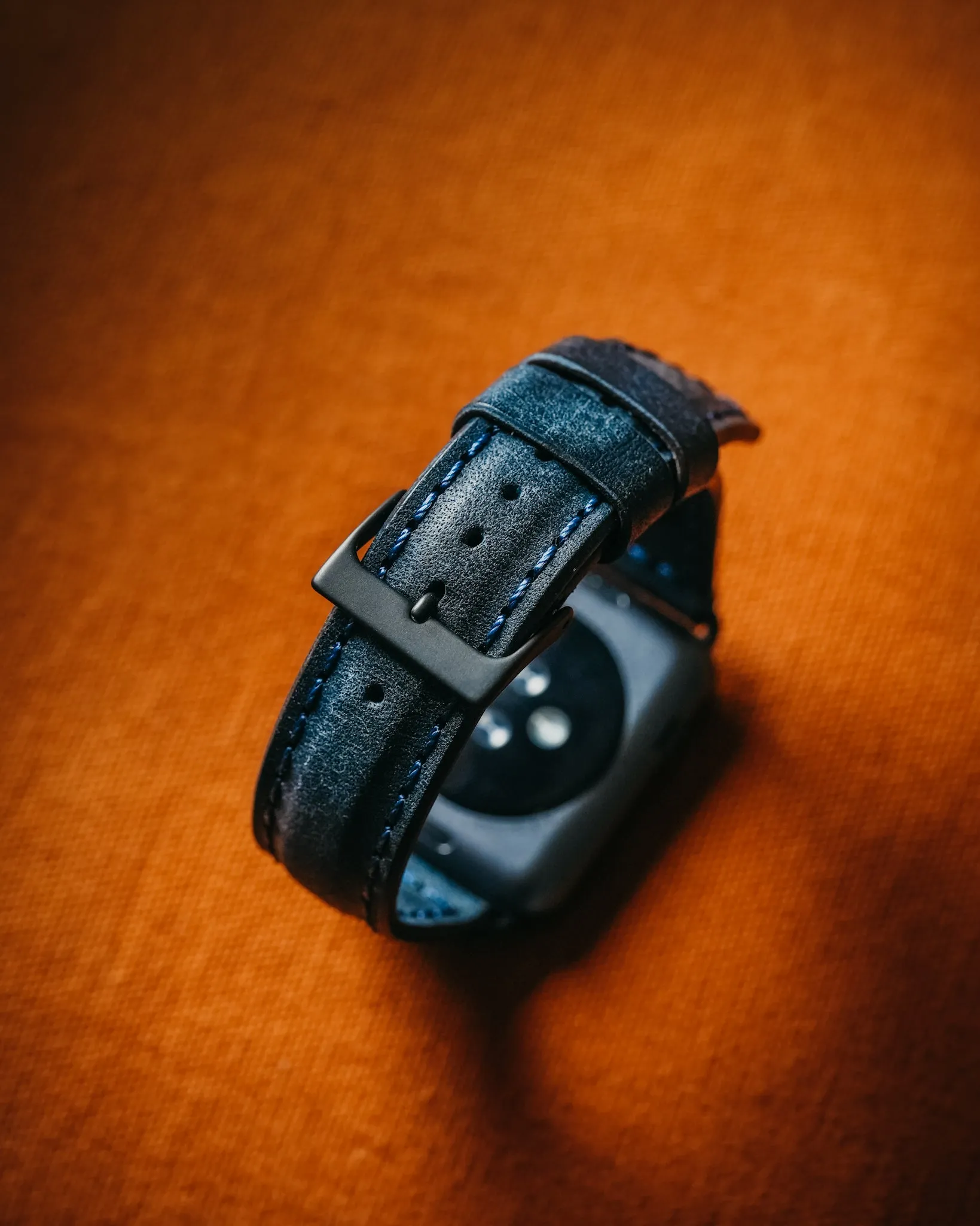 LKG APPLE WATCH STRAP - Navy Pueblo