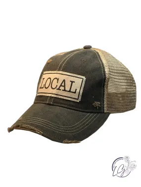 Local Distressed Trucker Hat