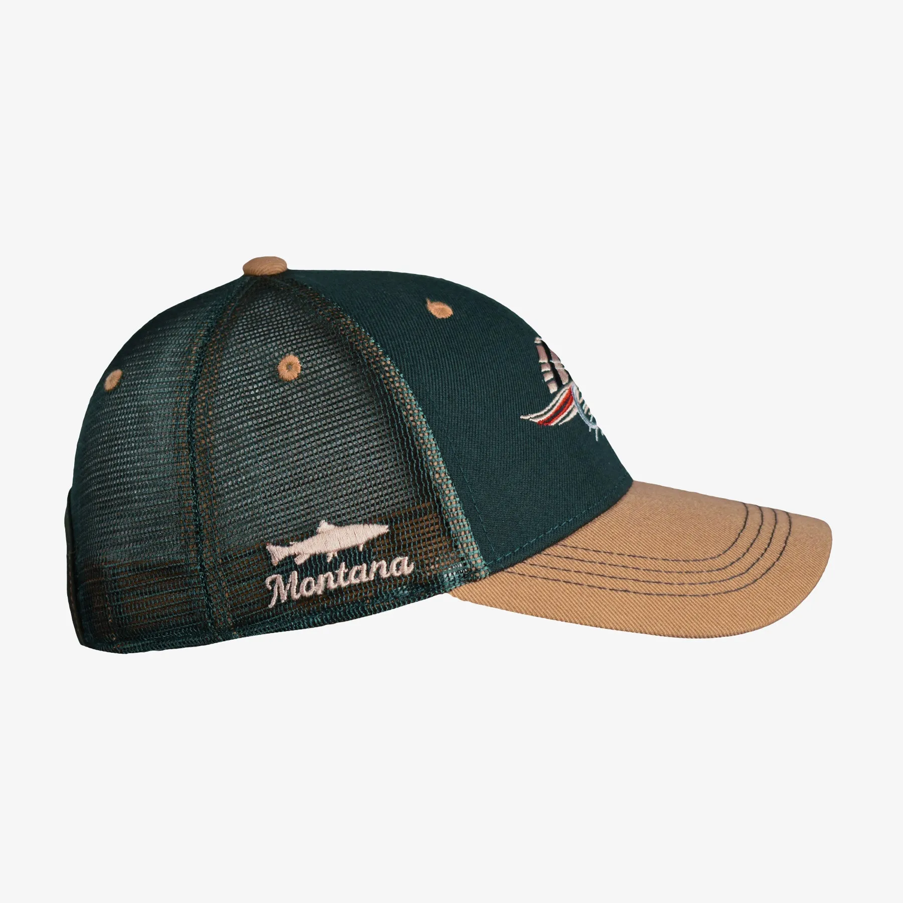 Low Pro Streamside Fly Montana Snapback Hat