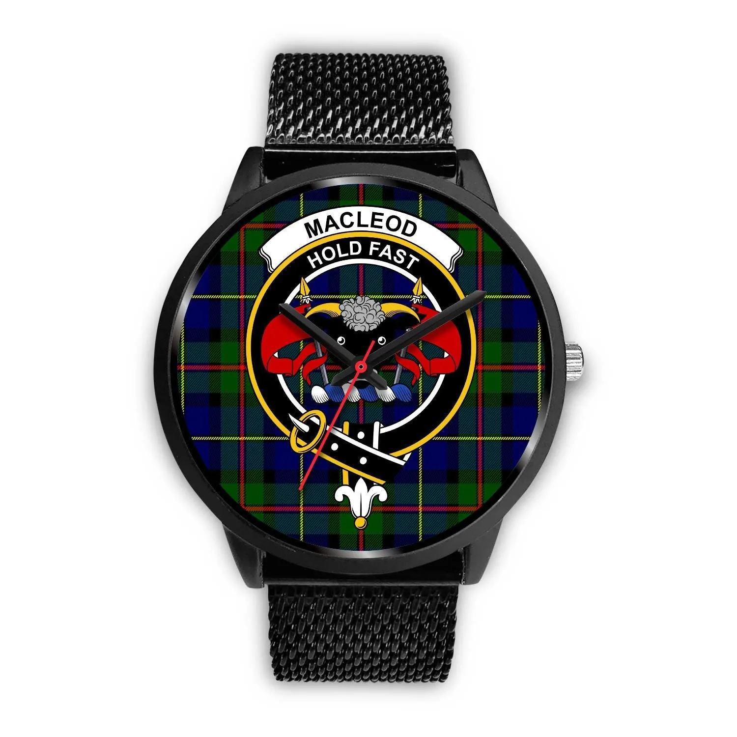 MacLeod Clan Badge Tartan Black Watch