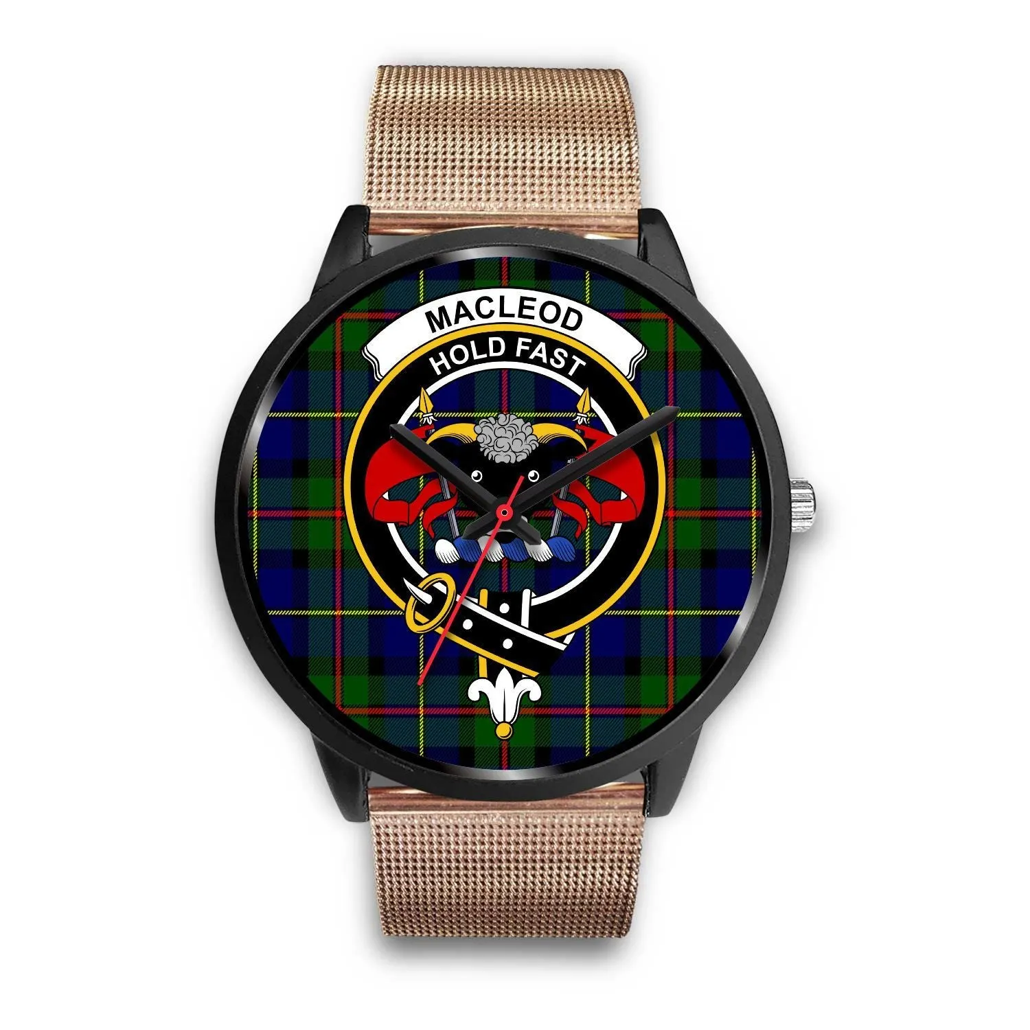 MacLeod Clan Badge Tartan Black Watch