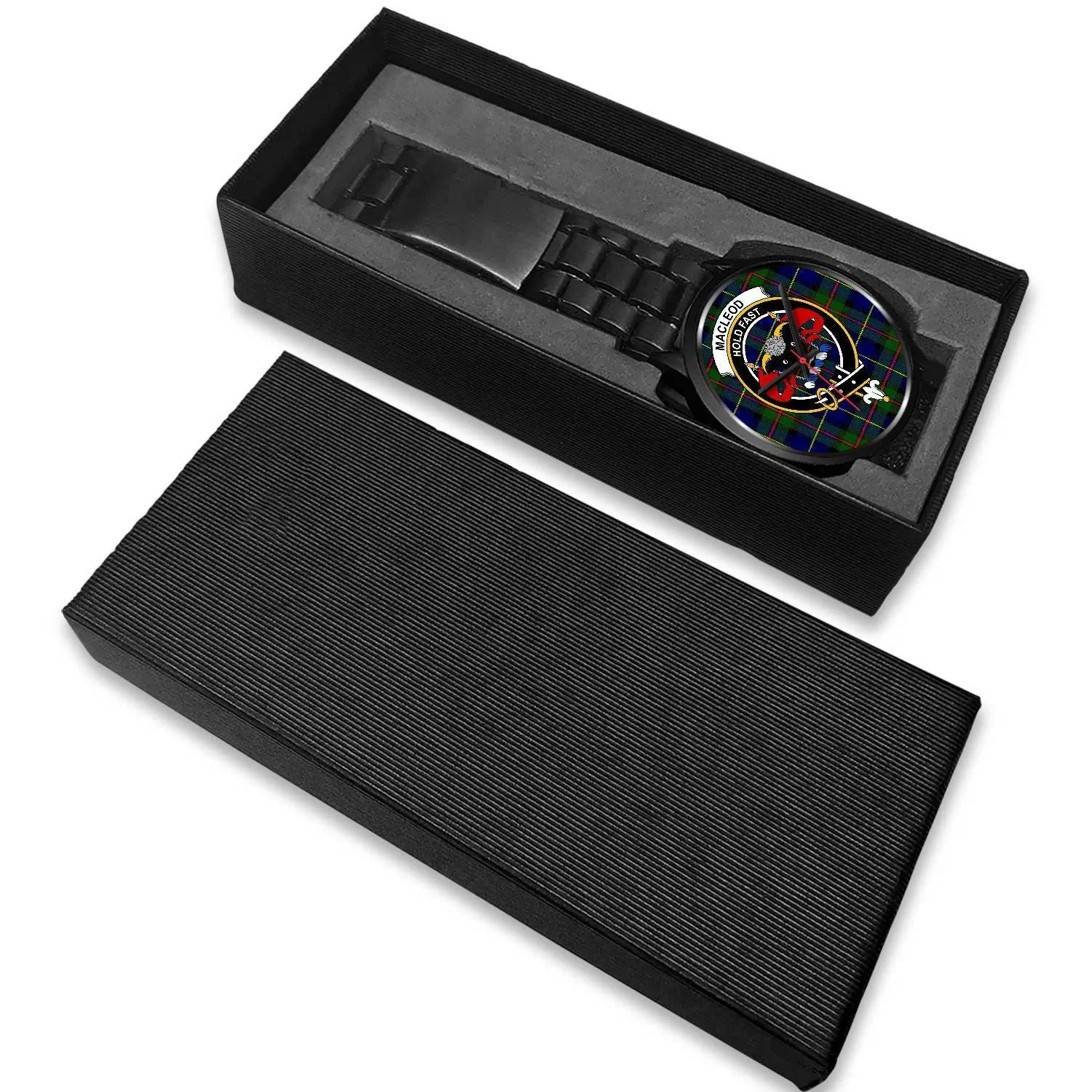 MacLeod Clan Badge Tartan Black Watch