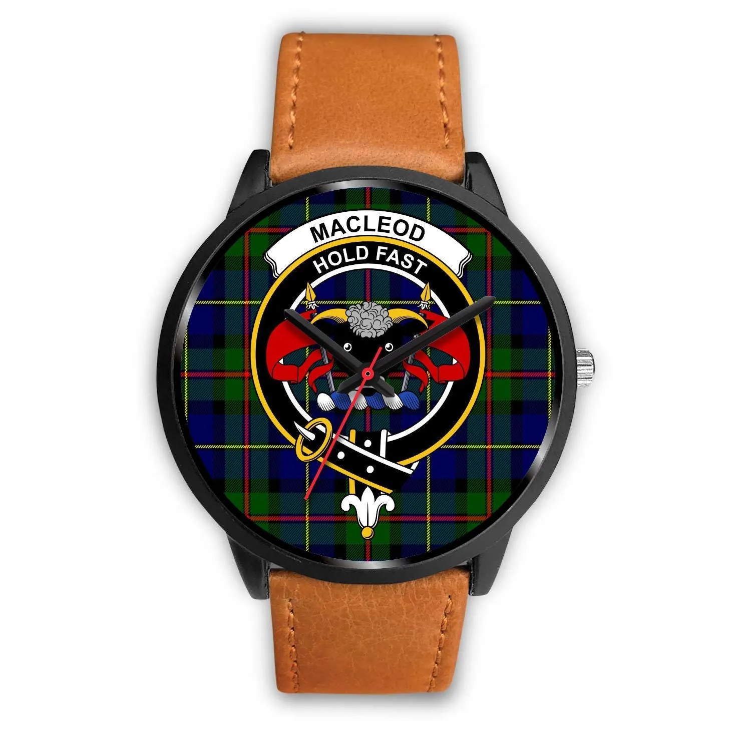 MacLeod Clan Badge Tartan Black Watch