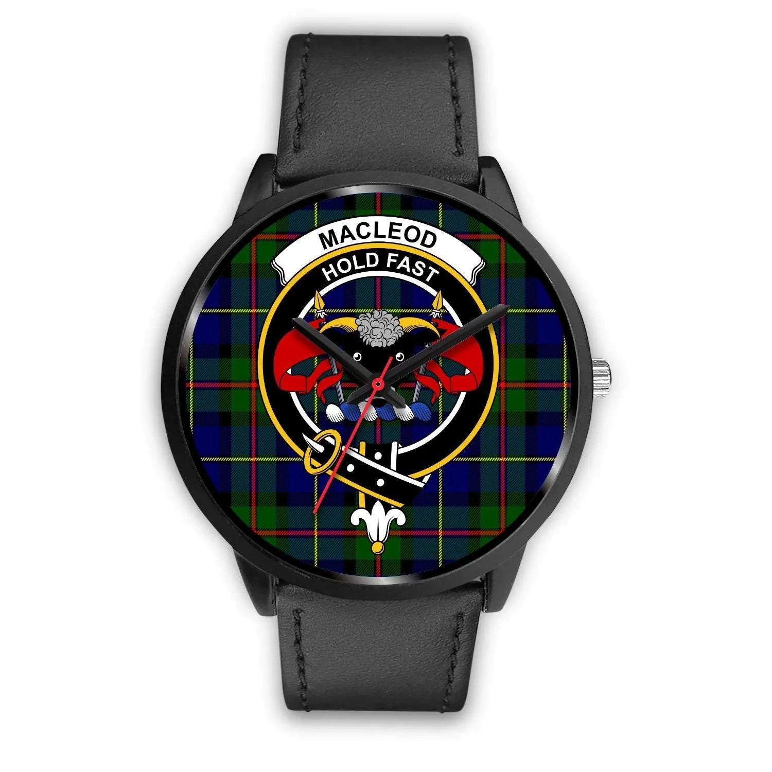 MacLeod Clan Badge Tartan Black Watch