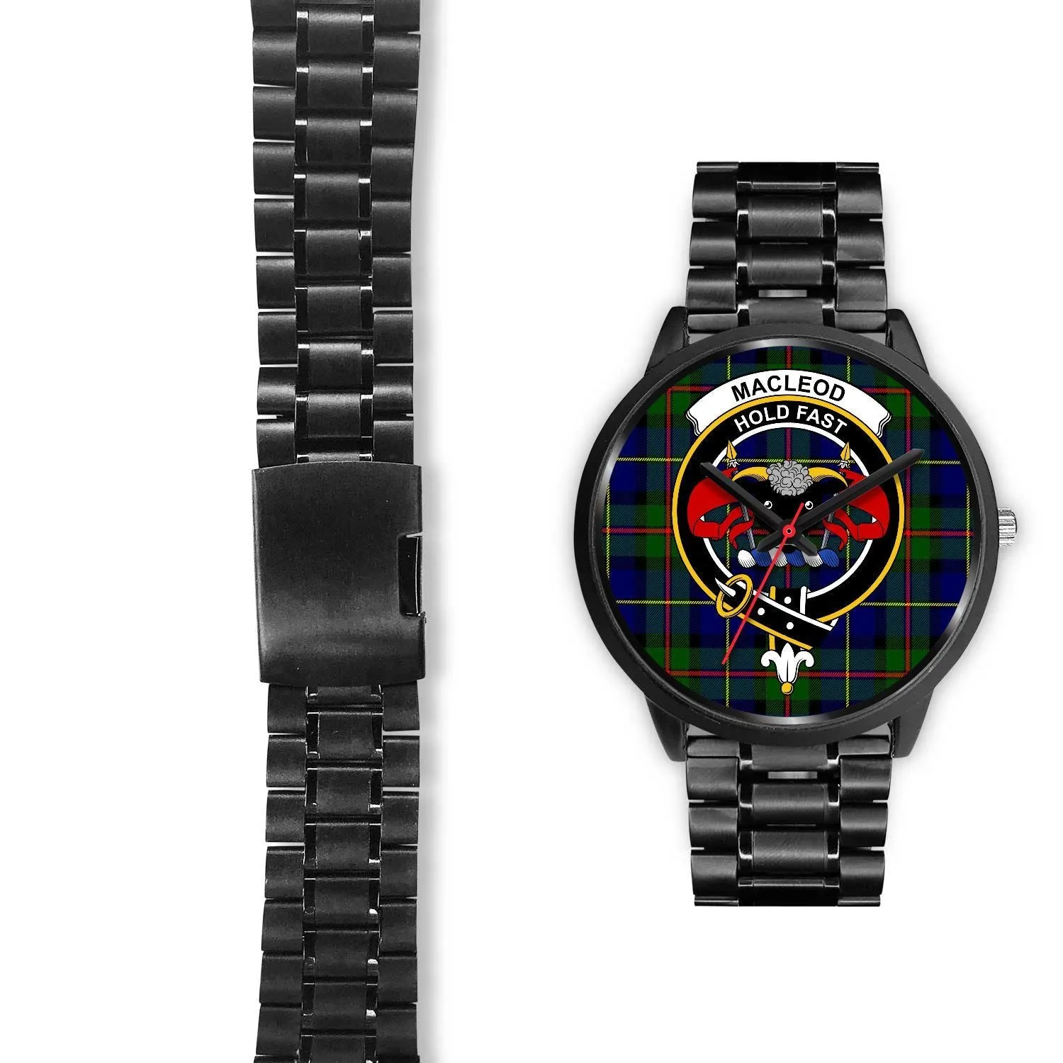 MacLeod Clan Badge Tartan Black Watch