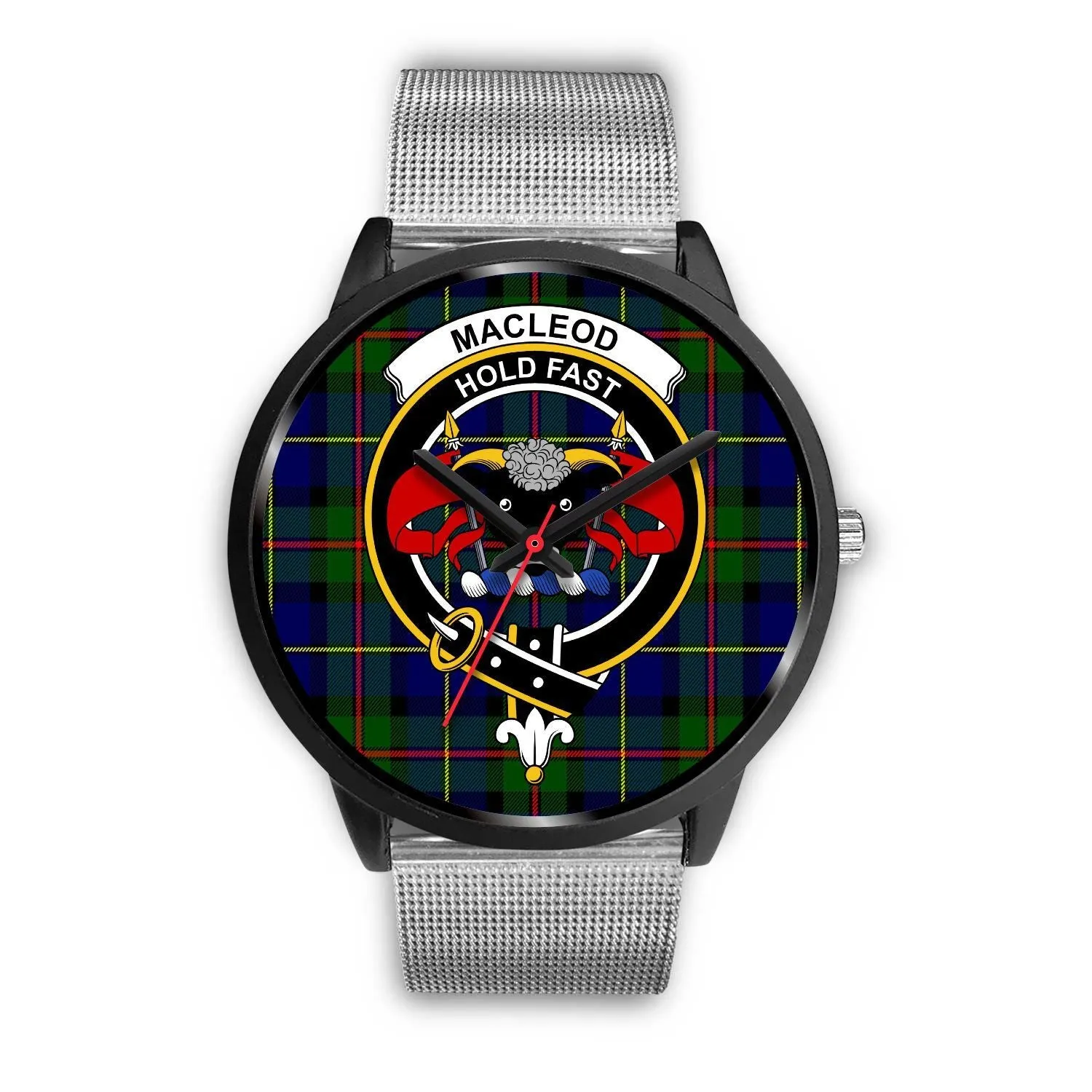 MacLeod Clan Badge Tartan Black Watch