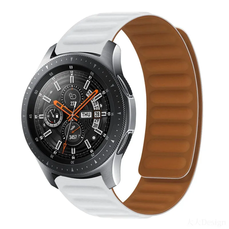 Magnetic Silicone Watch Straps Compatible with the Fossil 18mm Range