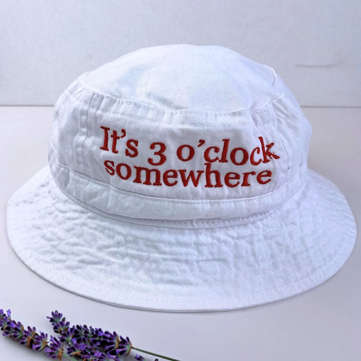 Make Your Own Hat with Embroidered Any Text