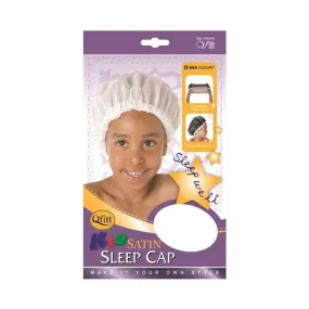 M&M QFITT Kids Satin Sleep Cap [ASSORTED COLOR] #054