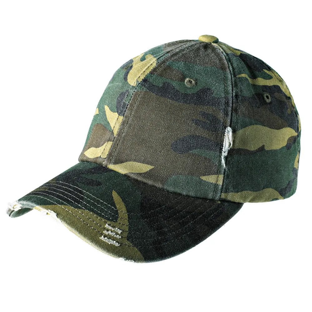 Men's Distressed Cap