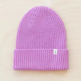 Merino Wool Kids Beanie - Pink