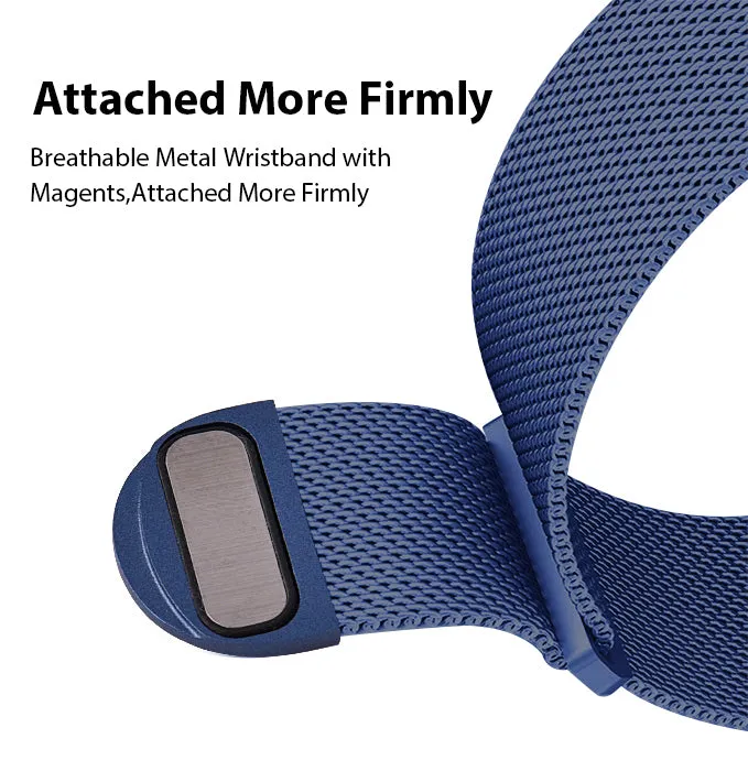 Metal Mesh Magnetic Dressy Band for Apple Watch 38/40/41mm & 42/44/45mm