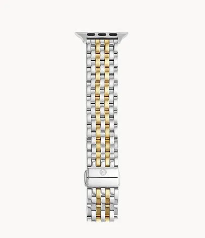 Michele Two-Tone 18K Gold-Plated Bracelet Band for Apple Watch®