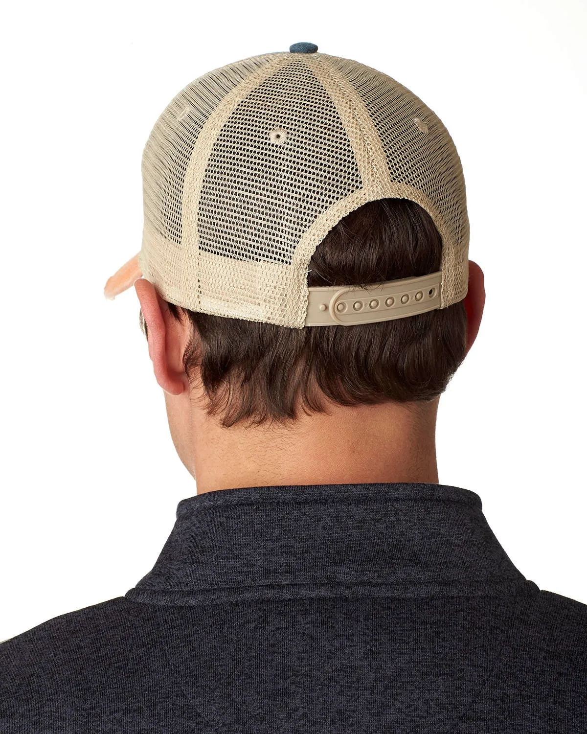 Missouri Hat - Distressed Snapback Trucker Hat - Missouri Arrow Compass