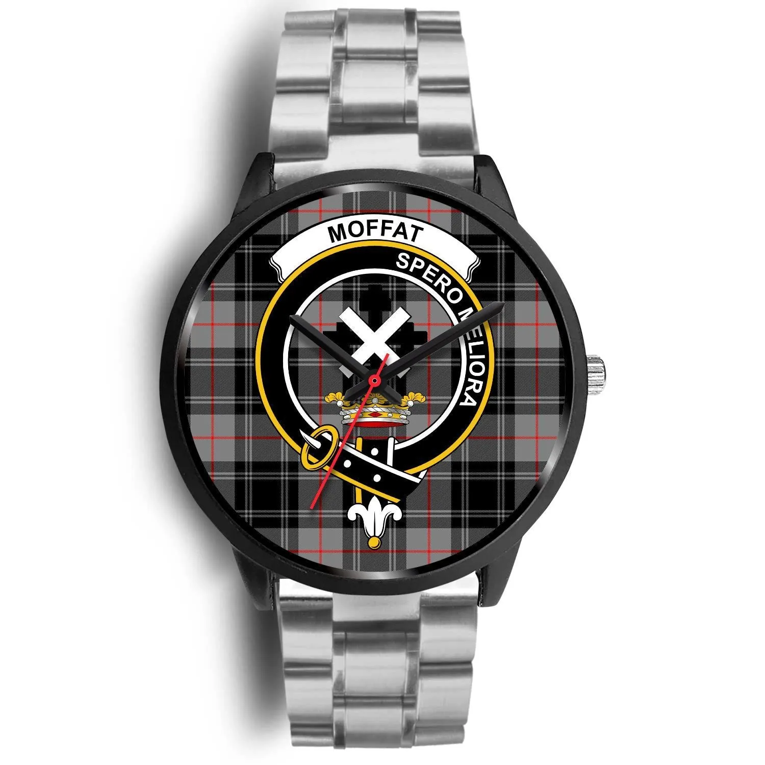 Moffat Modern Clan Badge Tartan Black Watch