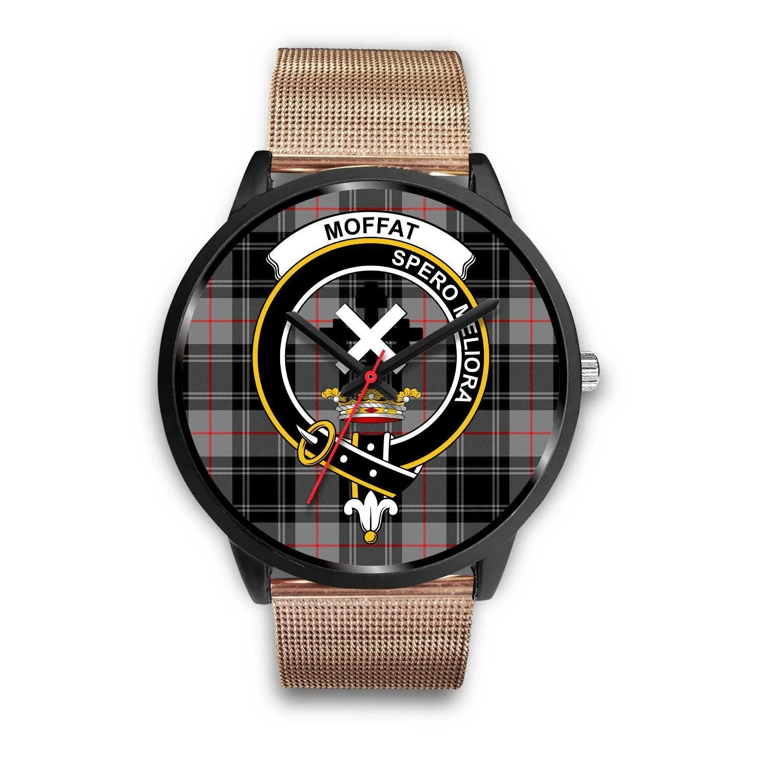 Moffat Modern Clan Badge Tartan Black Watch