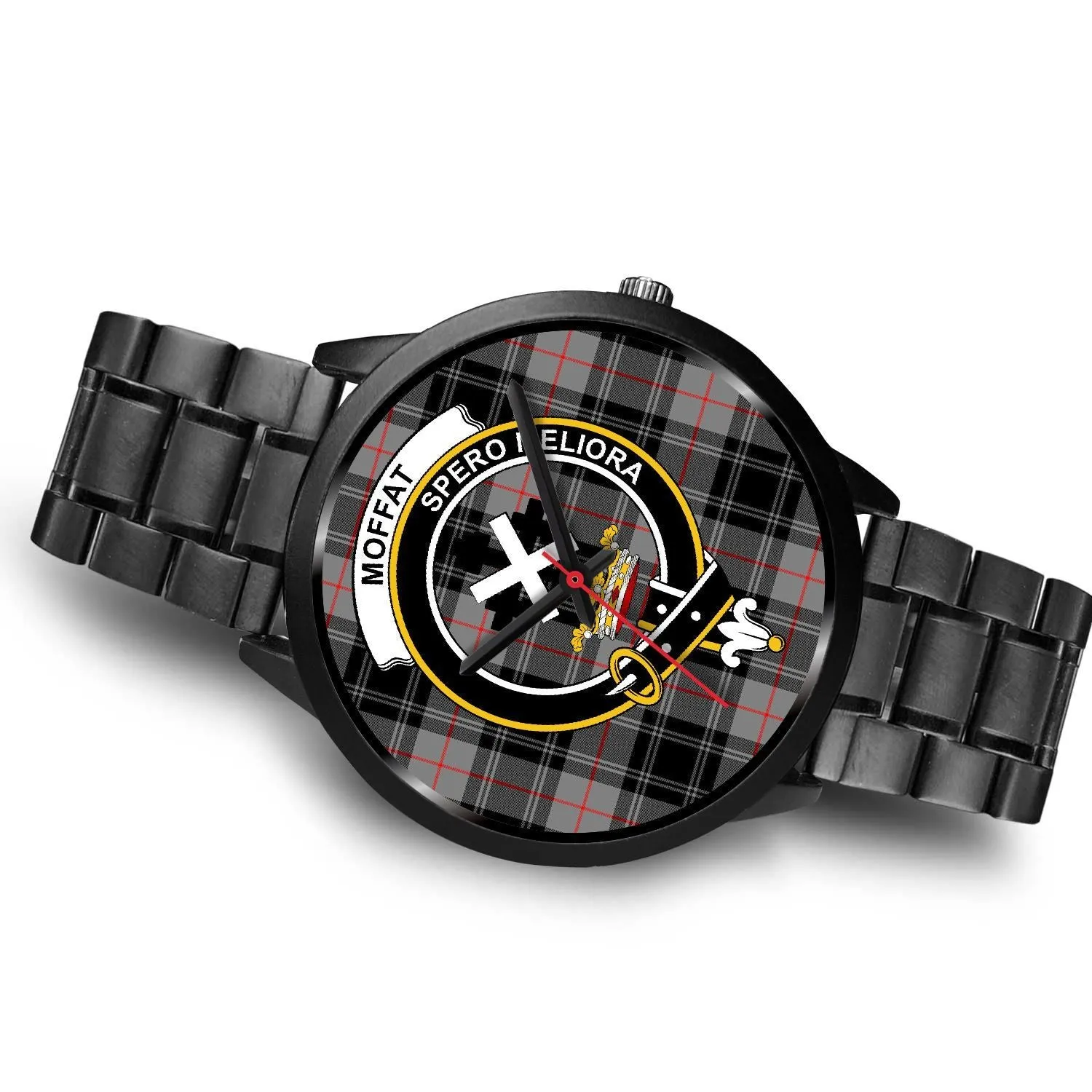 Moffat Modern Clan Badge Tartan Black Watch