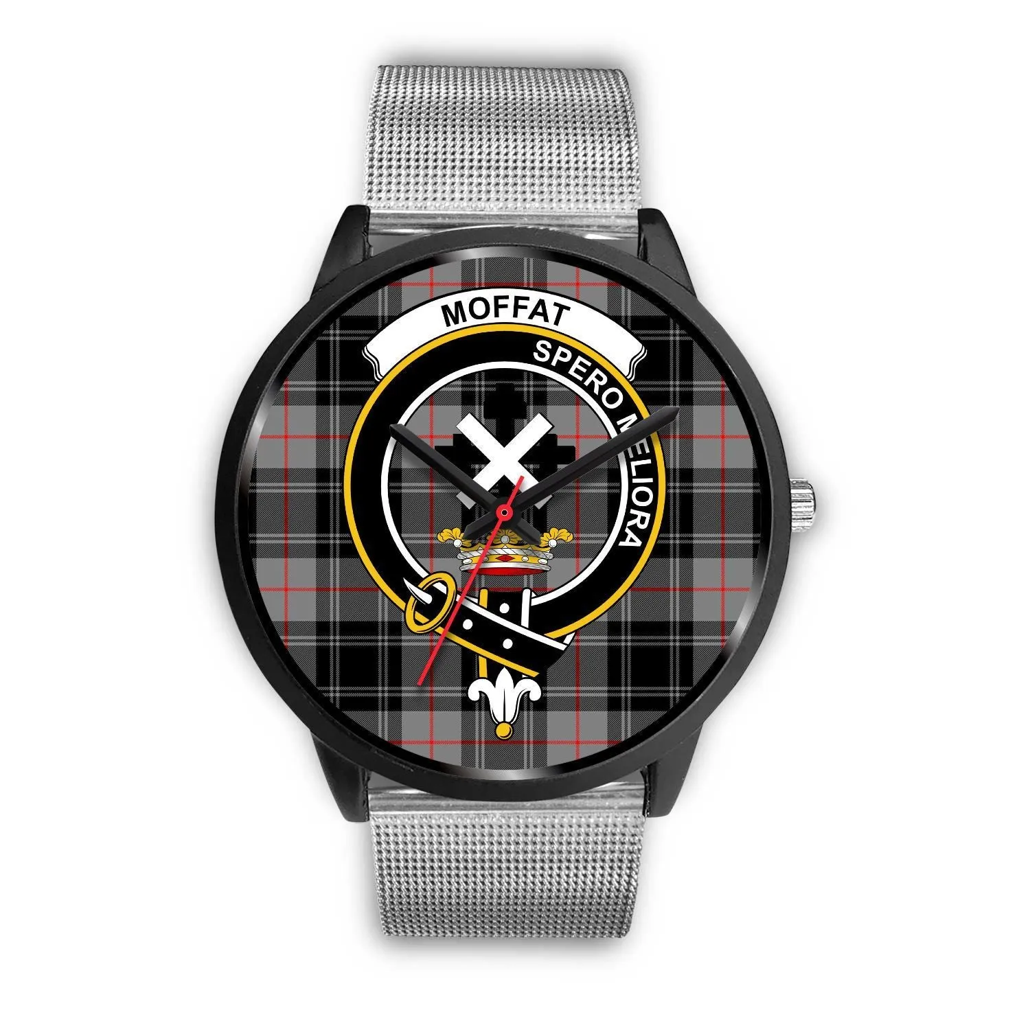 Moffat Modern Clan Badge Tartan Black Watch