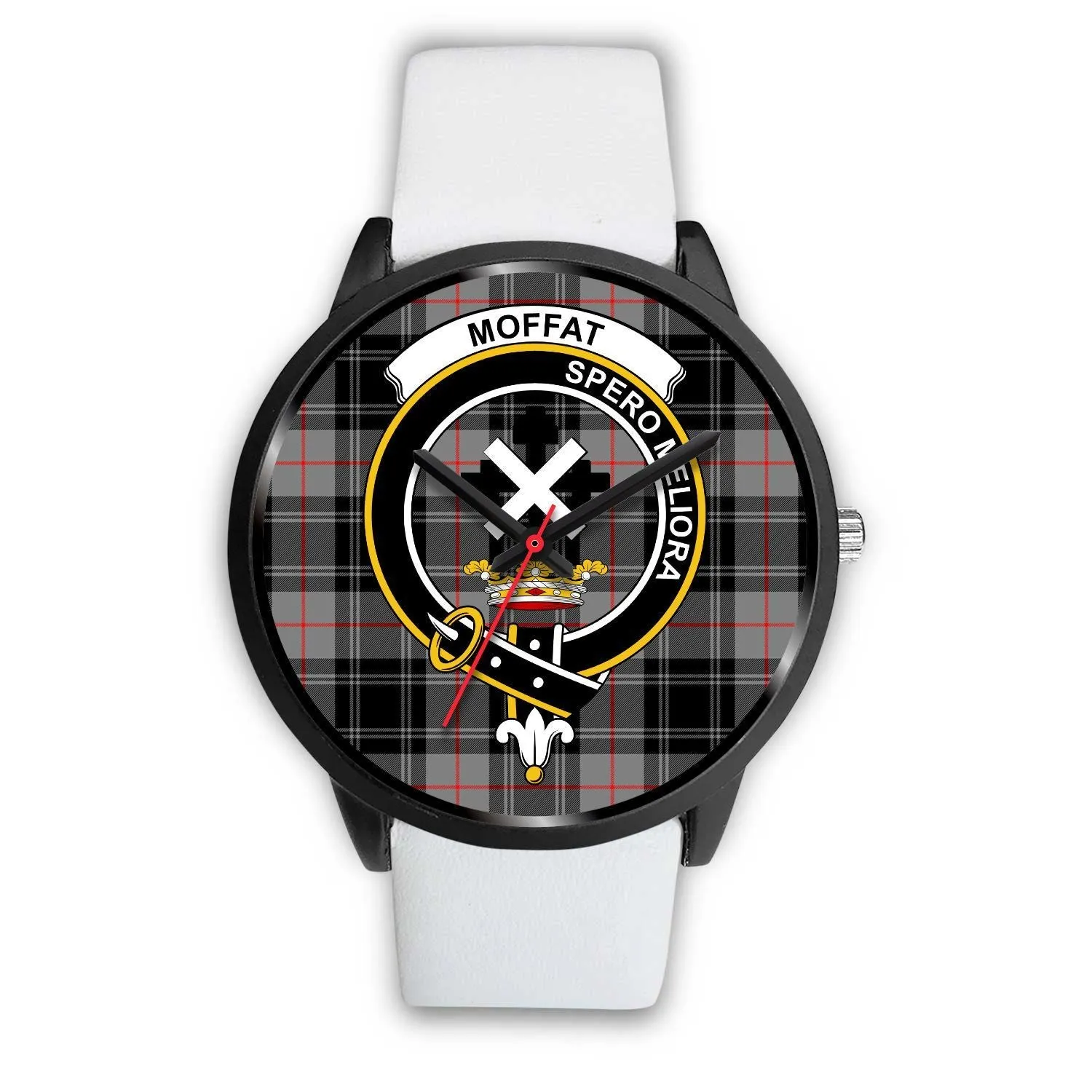 Moffat Modern Clan Badge Tartan Black Watch