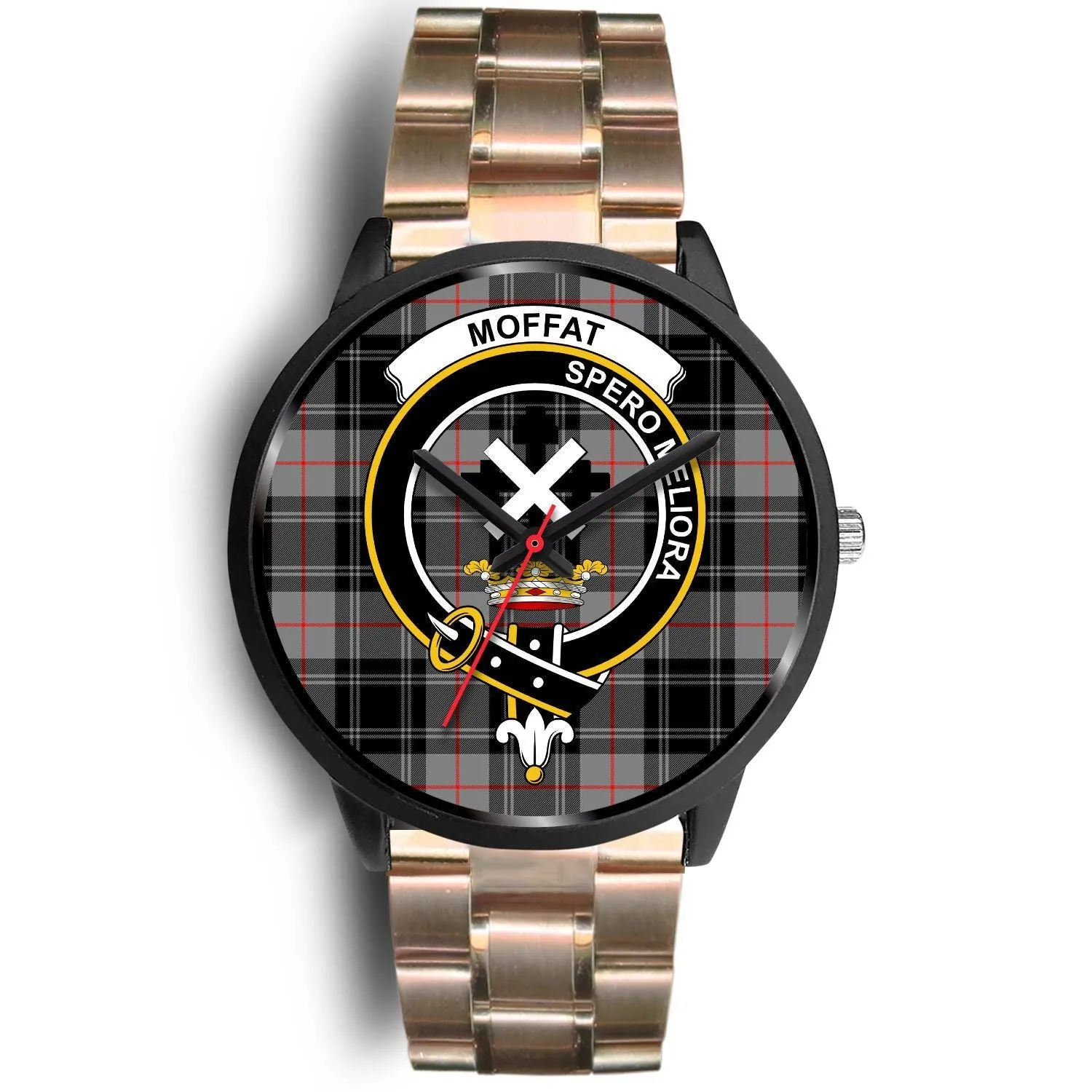 Moffat Modern Clan Badge Tartan Black Watch