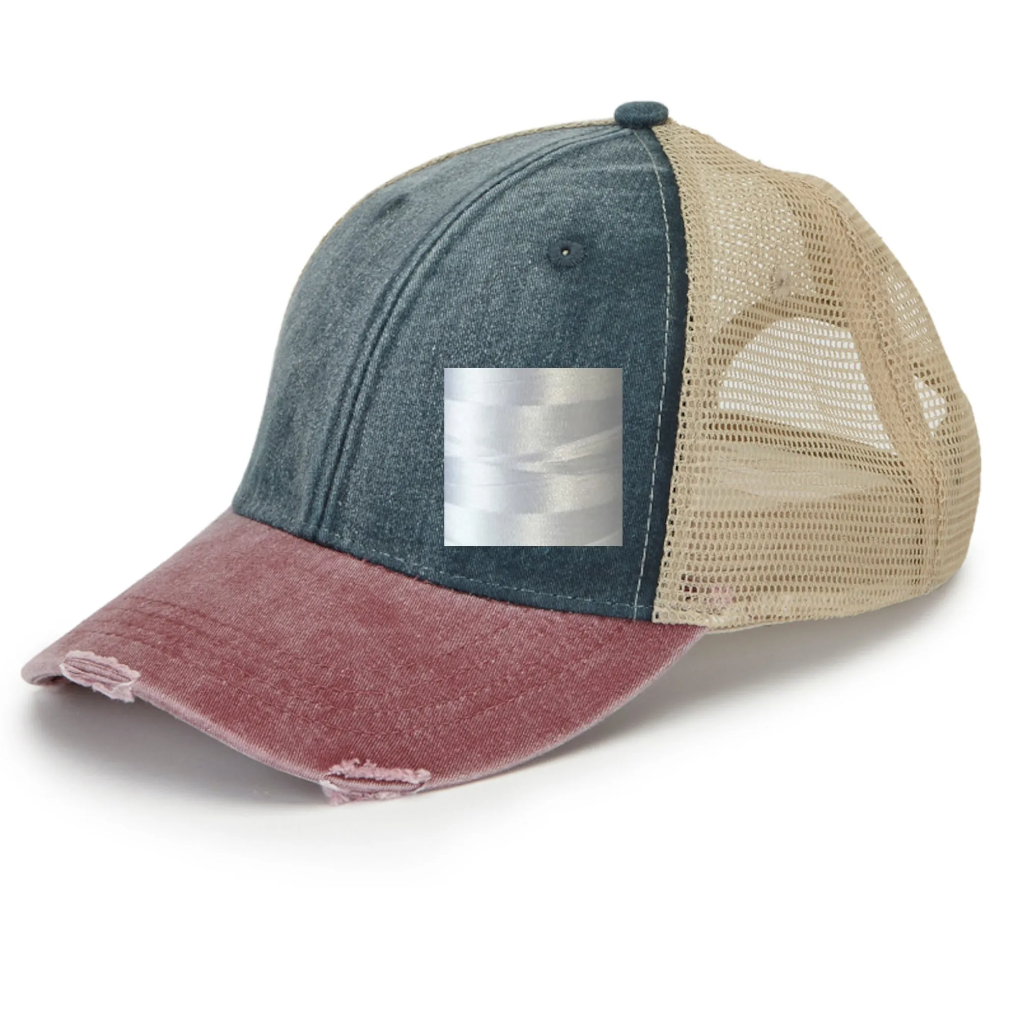 Montana Hat | Distressed Snapback Trucker | state cap | many color choices