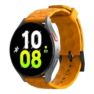 MVMT Chrono 40mm, Element & Powerlane compatible Silicone Football Pattern Watch Straps