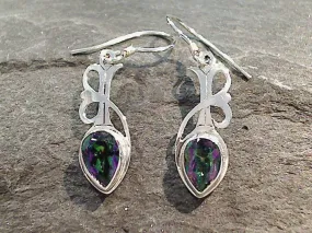 Mystic Topaz, Sterling Silver Earrings