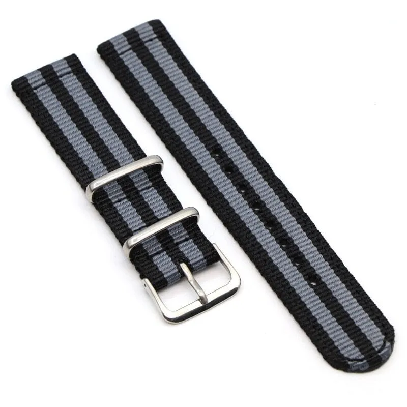 Nato Nylon Watch Straps Compatible with the Xiaomi Redmi Watch 2 & Redmi Watch 2 Lite